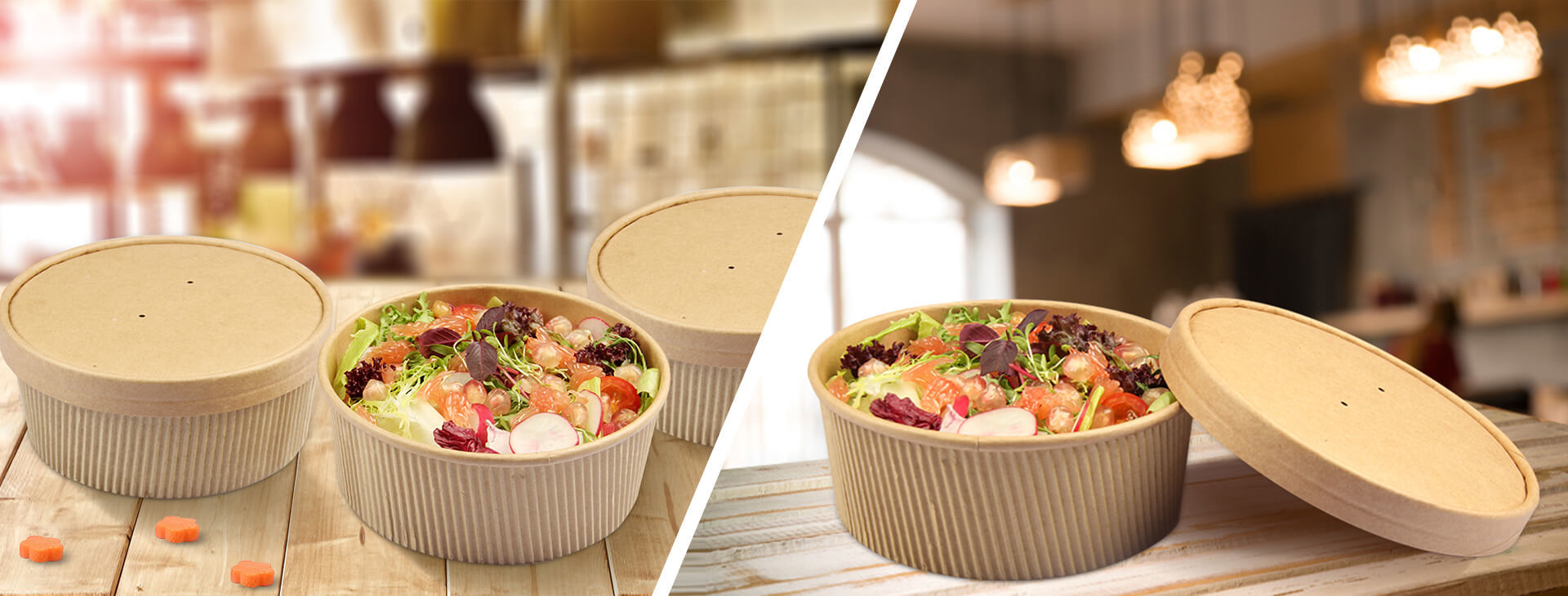 Paper Lid For Paper Bowl